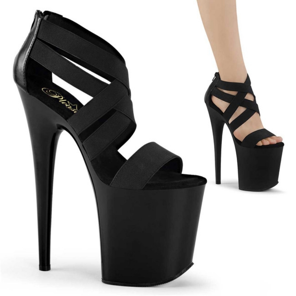 Pleaser Flamingo-869 Black